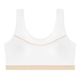 thumbnail image 3 of Loopsun 12 to 15 Years Girls Thin Training Bra Breathable Soft for Student Teen Daily Use White, 12-13 Years, 3 of 5