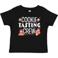thumbnail image 3 of Inktastic Christmas Cookie Tasting Crew with Holiday Cookies Boys or Girls Baby T-Shirt, 3 of 5
