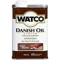 Watco Danish Oil Pint, Dark Walnut