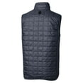 thumbnail image 3 of Men's Cutter & Buck Gray Chicago Bears Rainier PrimaLoft Eco Insulated Full-Zip Puffer Vest, 3 of 3
