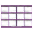 thumbnail image 1 of ZTTD Calendrier Mural Annuel 2026 - Calendrier Effaçable à Sec de 12 Mois pour Mur, Double Face, Réversible, Effaçable, Réutilisable, Planificateur Annuel pour Toute l'Année, 24 x 34 Pouces, 1 of 9