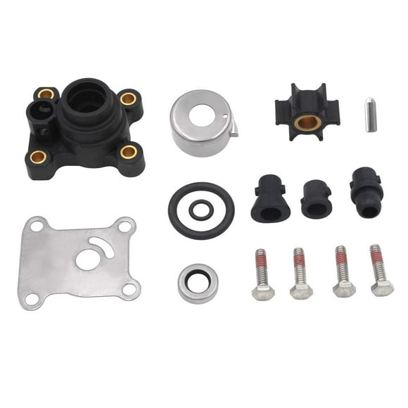 GHmarine 394711 Water Pump Impeller Kit for Johnson Evinrude 8-15HP Outboard with Housing 1974-UP 18-3327
