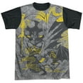thumbnail image 1 of Batman Symbiotic Unisex Adult Halloween Costume Sublimated T Shirt, 1 of 4