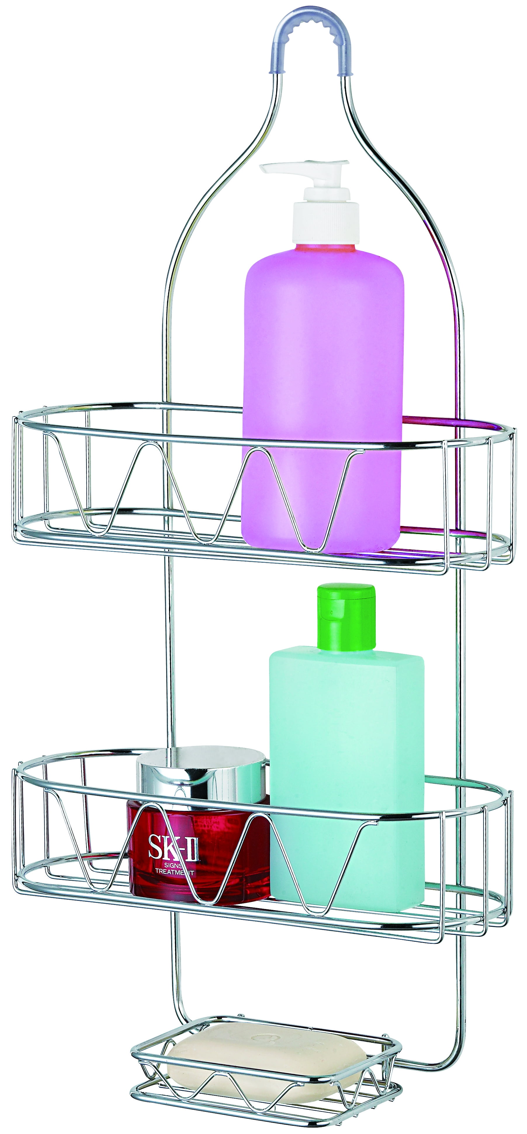 Dream Bath Extra Deep 3 Shelf Bathroom Shower Caddy with Chrome