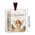 thumbnail image 7 of Christmas Cash Gift Holder Ornament - Clear Christmas Money Holder for Cash Gift - Xmas Tree Hanging Ornaments or Decoration (C), 7 of 7