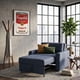 thumbnail image 1 of Sofa CAMA Franco M & E MUEBLES Sillon Azul Denim, 1 of 4