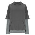 thumbnail image 3 of Hvyesh Stripe Sweashirts Women Trendy Long Sleeve Hoodies Fashion Patchwork, 3 of 9