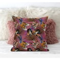 thumbnail image 4 of Amrita Sen Suede Light Blue Zippered Pillow With Insert CAPL369FSDS-ZP-20x20, 4 of 7