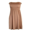 thumbnail image 2 of Robe Courte Sans Bretelles de Plage pour Femmes, 2 of 5