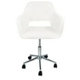 thumbnail image 3 of Impressions Vanity Brittney Tufted Vanity Chair with 360 Degree Swivel (Cool Grey Velvet), 3 of 6