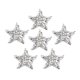 thumbnail image 1 of 6 parches para ropa con diamantes de imitación para planchar y coser, diseño de estrella Plata, 1 of 8