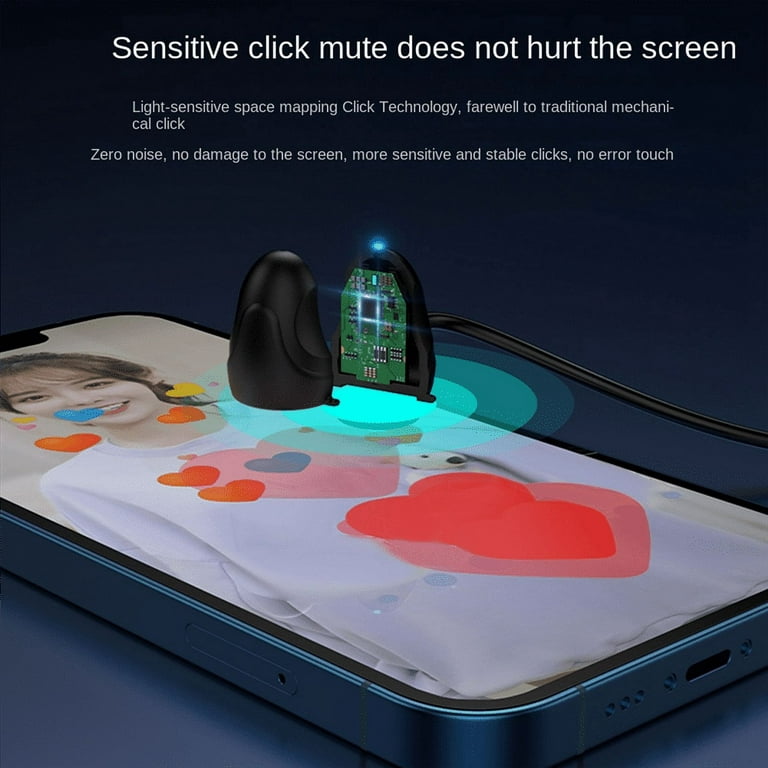 Handy-Bildschirm Auto-Clicker Gerät Simulation Finger Klick Spiel