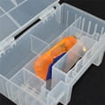 thumbnail image 5 of ALLTIMES Battery Storage Box PL-006 for Various Type Batteries, Hard PP Plastic Clear Case Storage Organizer, 5 of 8