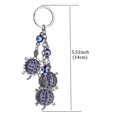 thumbnail image 2 of Cute Crystal Rhinestone Turtle Keyring Key Chain Holder Women Bags Pendant Car Decor Keychain, 2 of 4