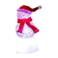 thumbnail image 5 of TISHITA Lighted Christmas Figurine Desktop Ornament Decorative Statue Christmas Table Decoration for Indoor Festival Office Fireplace Snowman, 5 of 8