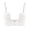 White, variant on Bras for Women Bra Smooth U Light Underwire T Shirt Lace Bra with Convertible Straps Everyday Support and Seamless Black 85D