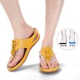 thumbnail image 4 of Ecetana Women Sandals Flip Flops for Women Summer Casual Wedge Sandals Shoes Massage Function, 4 of 7