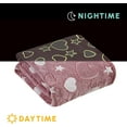 thumbnail image 3 of All Season Decorative Perfect Gift for Kids Throw Blankets, 50 X 60 inches, My Heart and Star, 3 of 4