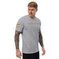 thumbnail image 4 of ARMOR OF GOD Fitted T-shirt (Heather Grey, 3XL), 4 of 4
