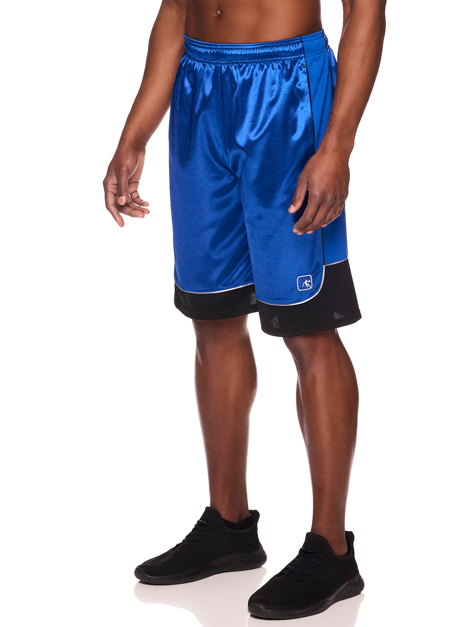 AND1 Men and Big Men's All Court Colorblock 11" Shorts, up to Size 3XL - image 3 of 5