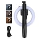 thumbnail image 1 of Anillo de luz de 8 pulgadas con soporte para trípode y soporte para teléfono, palo de Selfie con luz de relleno Bluetooth para grabación de vídeo en vivo, 1 of 8
