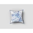 thumbnail image 5 of Coussin en Daim Double Face, avec Fermeture Éclair, Bleu Clair, 5 of 5