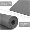 thumbnail image 4 of BalanceFrom 1/2 In. Yoga Mat, Gray, 4 of 7