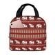 thumbnail image 1 of Easygdp Elephant Bolsa Térmica Premium - Tela Oxford Impermeable, Gran Capacidad, Bolsillo Frontal, Unisex para Trabajo, Escuela, Actividades al Aire Libre y Picnics, 1 of 8