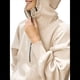 thumbnail image 1 of Sudadera con Capucha y Media Cremallera para Mujer, Informal, de Larga, Corta, con Cremallera de un Cuarto. Albaricoque XL, 1 of 8