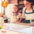 thumbnail image 5 of Cheer Collection Dough Pastry Baking Mat, 16" x 24", 5 of 5