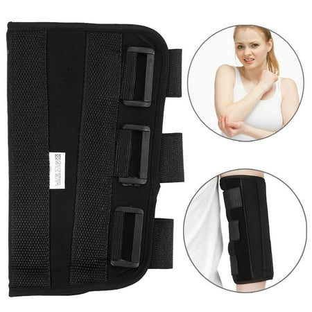 - TMISHION Elbow Support PM Night Splint, Hinged Elbow Arm Forarm Braces Support Splint Orthosis Orthotics Band Pad Belt Adjustable Immobilizer Strap Wrap Sleeve Protector (S)