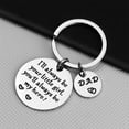 thumbnail image 3 of Father’s Day Gift - Keychain Gifts from Daughter, I'll Always Be Your Little Girl, You Will Always Be My Hero, Keychain for Dad Birthday, Valentine’s Day, Christmas Gift from Daughter, 3 of 6