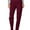 Burgundy, variant on Adar Universal Natural-Rise Comfort 4 Pkt Cargo Utility Tapered Leg Pants