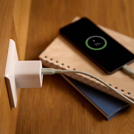 Anker 33W 2-Port Wall Charger with Foldable Plug, Compact Fast Charger, White (Cable Not Included)