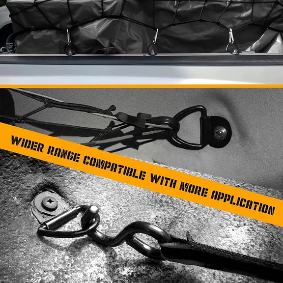 V Shape Lashing Hook Tie Down Anchors Ring Cargo Tie Down Ring for Car Truck Trailers Boats