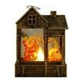 thumbnail image 2 of Danhjin Plastics Wind Lamp Christmas Decoration Mini Lanterns Christmas Lanterns Decoration Christmas Tree Home Decoration Lights Simulation Small Lanterns Flame Christmas Decorations, 2 of 6