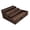 Brown, variant on QSTDGVPW 4 Layer Wooden Perfume Holder Jewelry Display Shelf Cosmetic Organizer Stand for Black