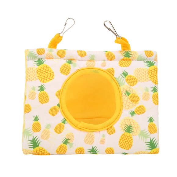 Cama para casa Nido de Pájaro, hamaca para loros, triángulo de poliéster, hamaca triangular para loros, casa triangular para loros, funcionalidad inteligente Jadeshay A