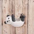 thumbnail image 2 of 1pc Panda Flowerpot Cerámica Bonsai Planta Accesorio en maceta para la decoración del hogar (Negro), 2 of 5