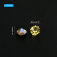 thumbnail image 2 of Uxcell 14000Pcs Acrylic Wedding Table Diamonds 3mm Crystals Gems for Decorations, Olive Green AB, 2 of 6