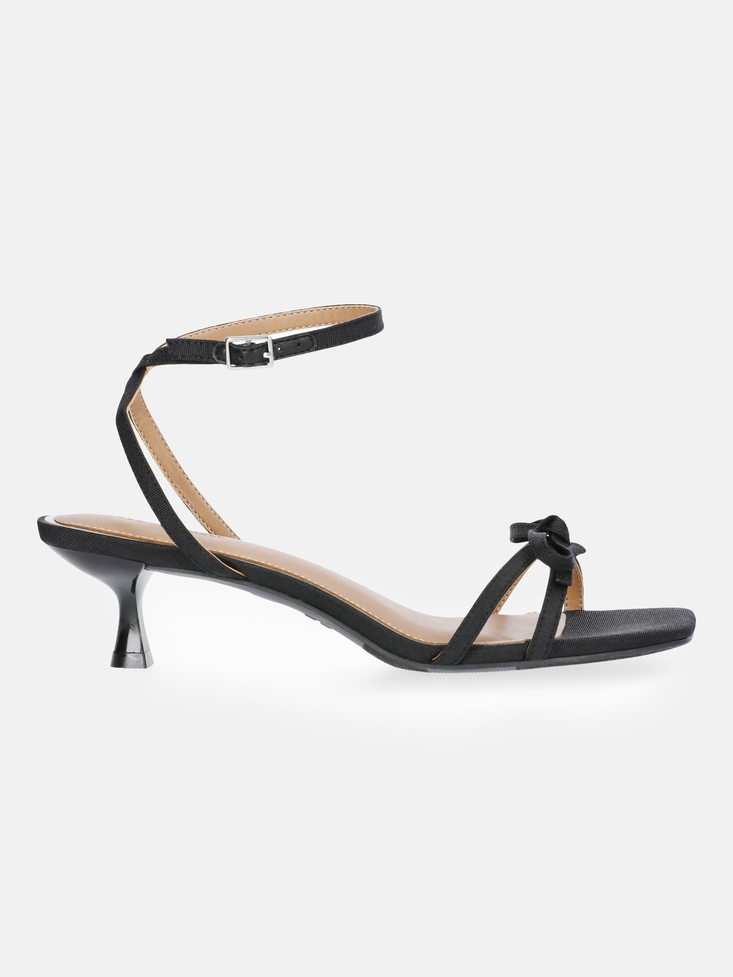 Free Assembly Women's Kitten Heel Sandals with Bow