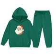 thumbnail image 5 of Christmas Clothes for Girls 10-12 Cute Long Sleeve Hooded Sweatshirt and Sweatpants Athletic Clothing Sets 2 Pieces Tracksuits, 5 of 5