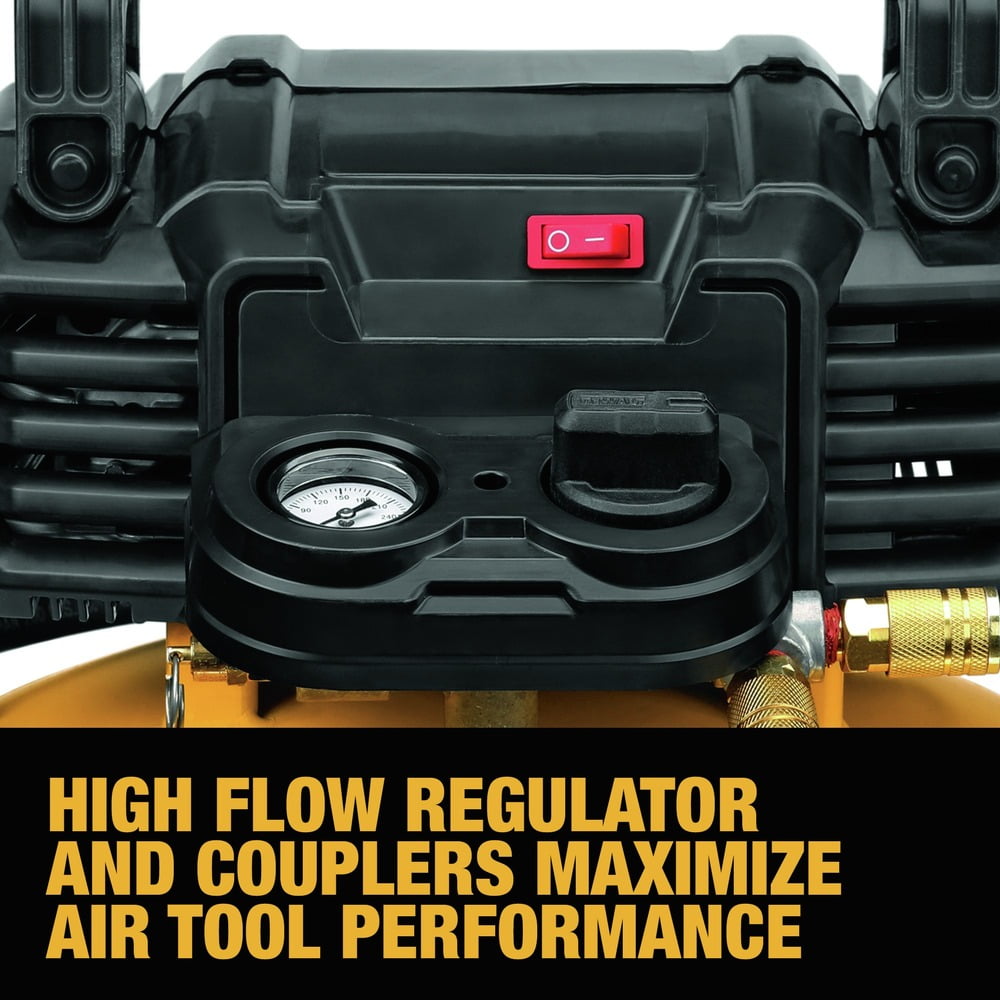 6 Gallon 165 PSI Electric Pancake Air Compressor