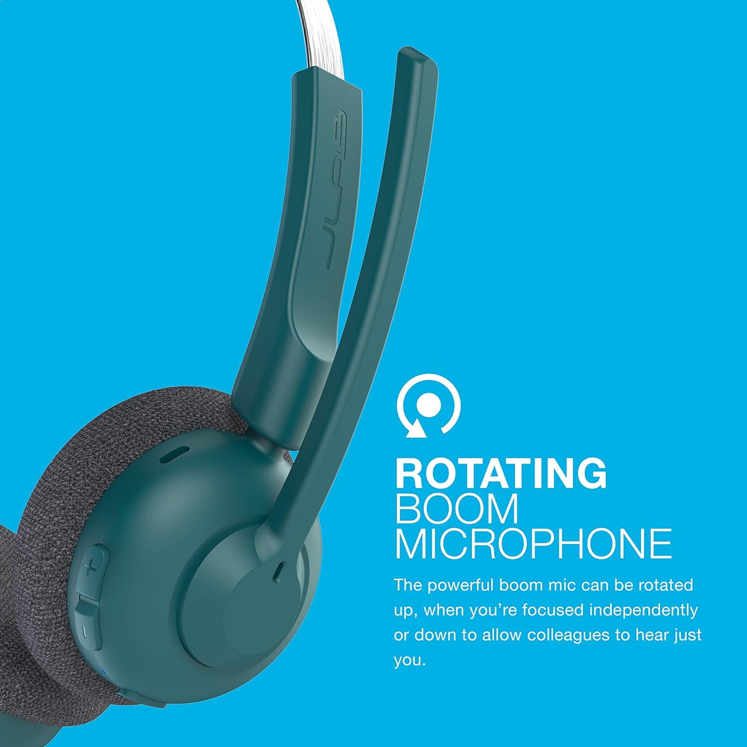 JLab GO Work Pop Wireless Headphones - Teal