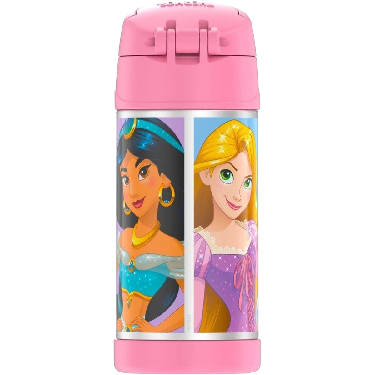 Thermos FUNtainer Disney Princess Bottle With Straw, Purple, 12 Ounces -  Bed Bath & Beyond - 20955047
