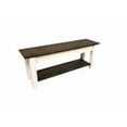 thumbnail image 5 of LILLIAN HOMESTEAD BENCH WITH SHELF-30, 5 of 5