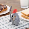 thumbnail image 1 of Boiled Egg Cup Holder with A Spoon Included - Knight Design - Kitchen Utensil Decor,Spoon Knight, 1 of 5