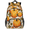 Beige, variant on Jiaoprinted Bee Backpack, Large Yellow Flowers Travel Laptop Backpack Men Women Work Business Computer Casual Daypack Rucksack, 18 Inch