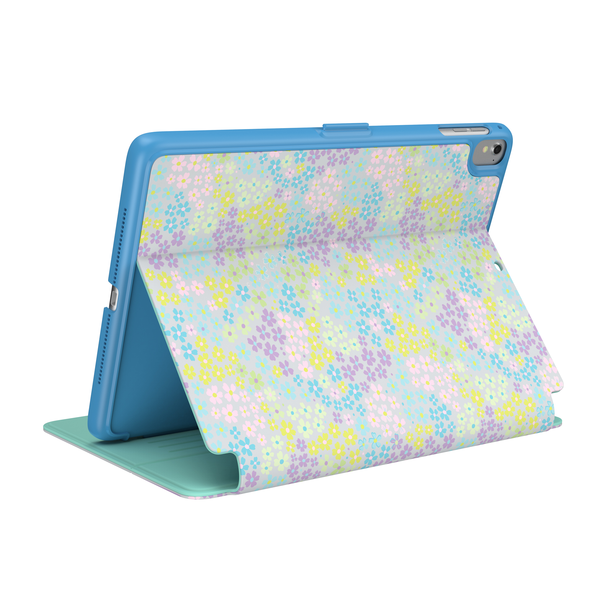 Speck 9.7 " iPad Air 2 Folio Case, Flower Print Aster Purple & Blue - image 5 of 7