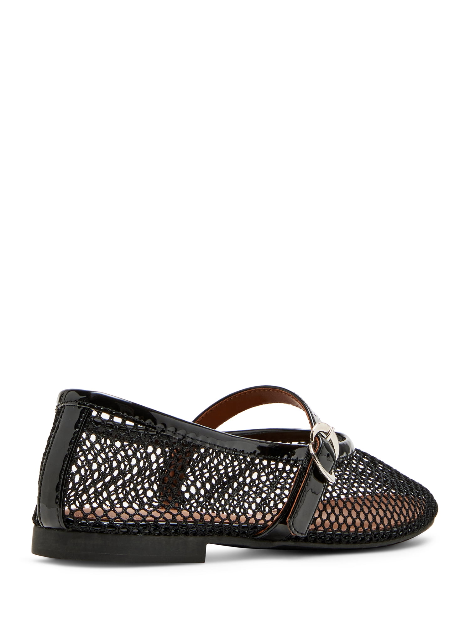 Madden Girl Women's Barely Mesh Flat with Adjustable Strap